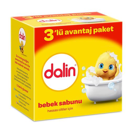 Dalin Bebek Sabunu 3 lü Avantaj Paket Farmasanal