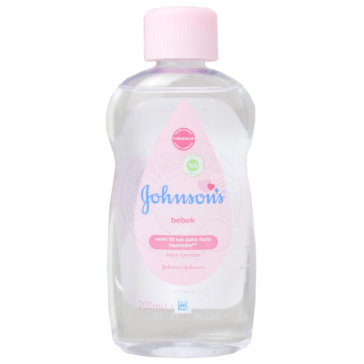 Johnsons Baby Bebek Yağı 200 ml Farmasanal