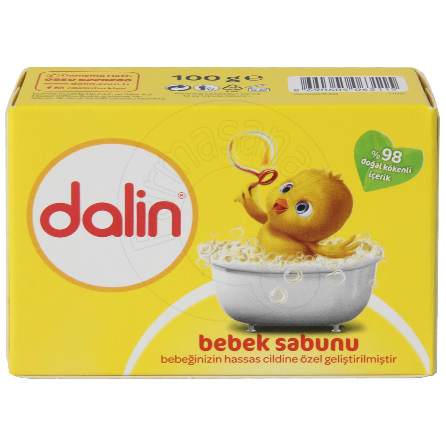 Dalin Bebek Sabunu 100 gr Farmasanal