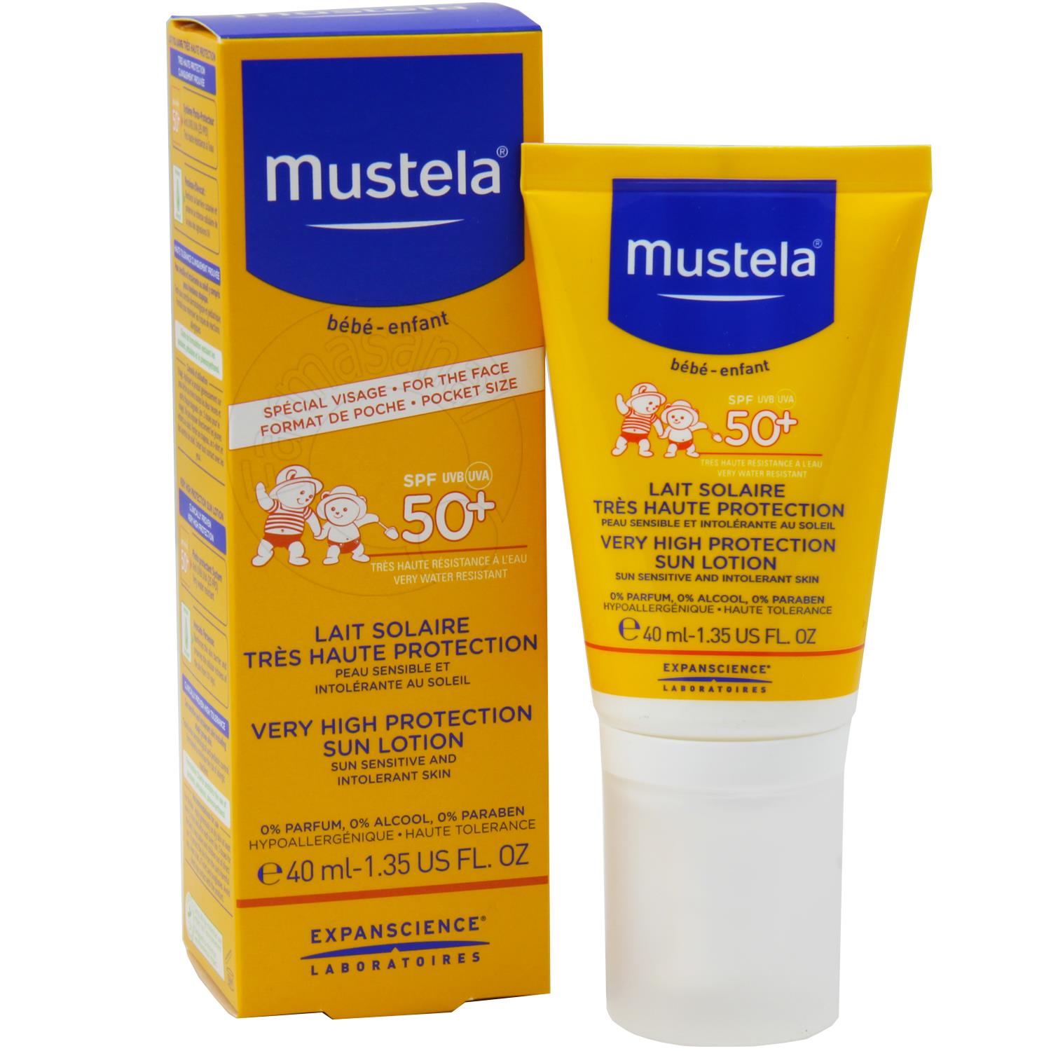 Mustela Spf 50+ Bebek Güneş Losyonu 40 ml Farmasanal