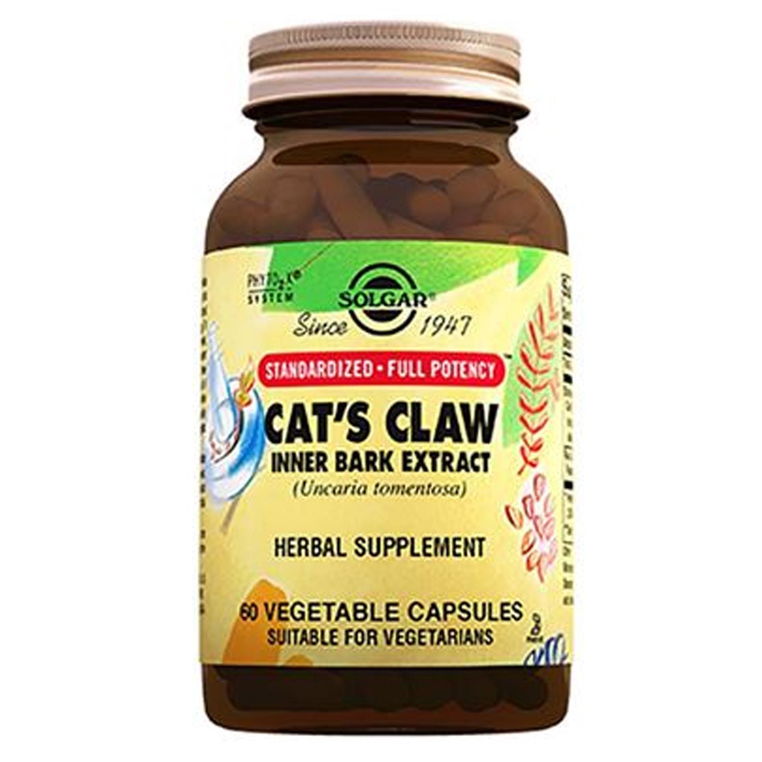 Solgar Cat�s Claw 60 Kapsül Farmasanal