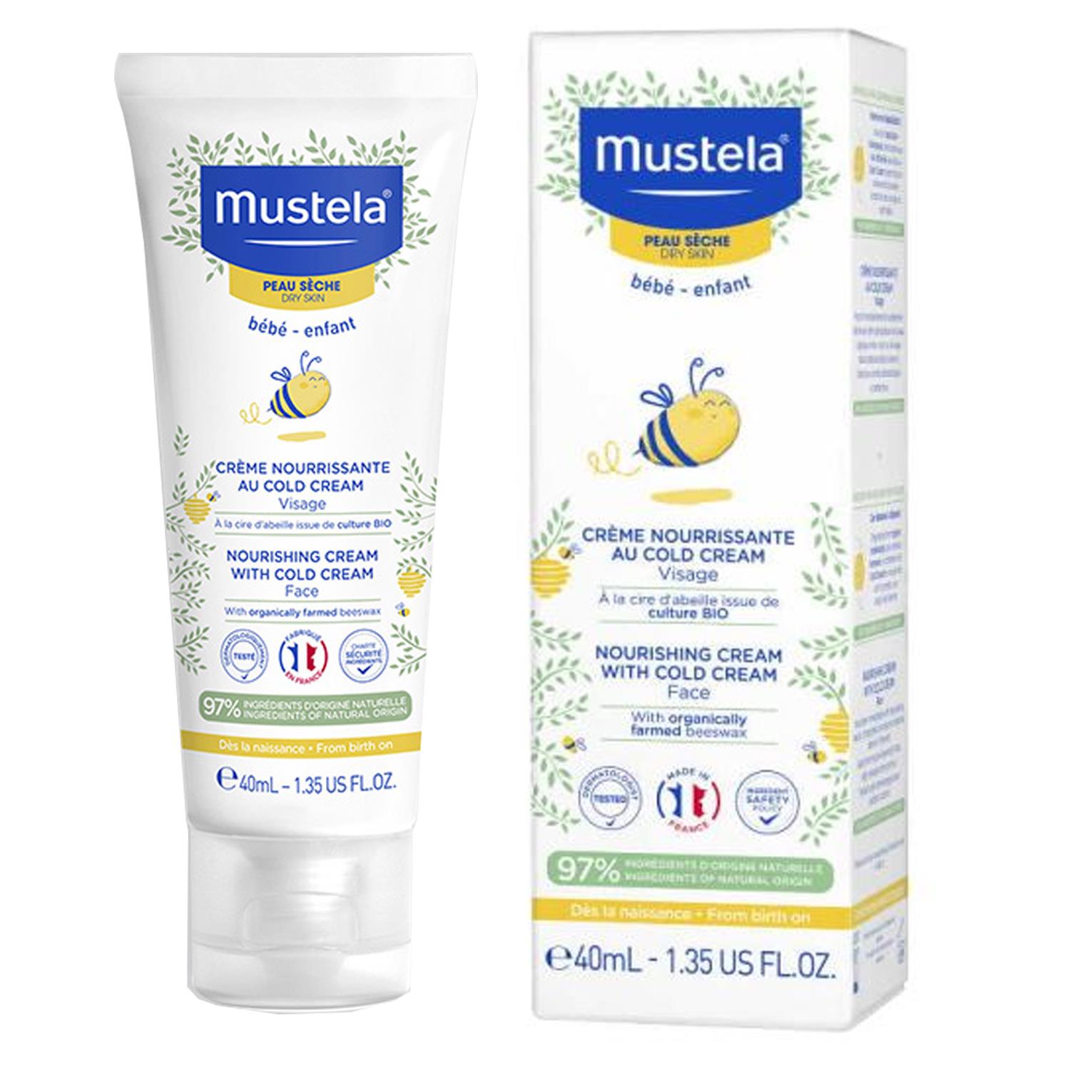 Mustela Cold Cream 40 ml Bebek Yüz Kremi Farmasanal